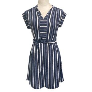 Blue and White Sun Dress